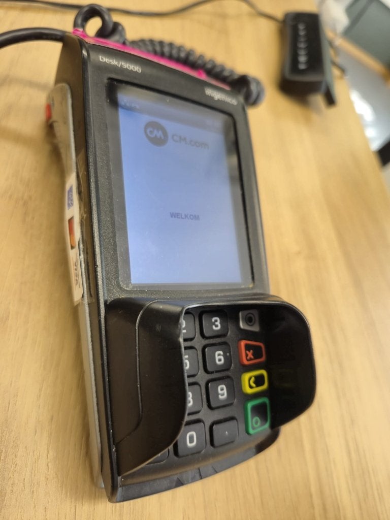 Ingenico Desk/5000 Pinterminal – Contactloos Pinnen, Ophalen of Verzenden