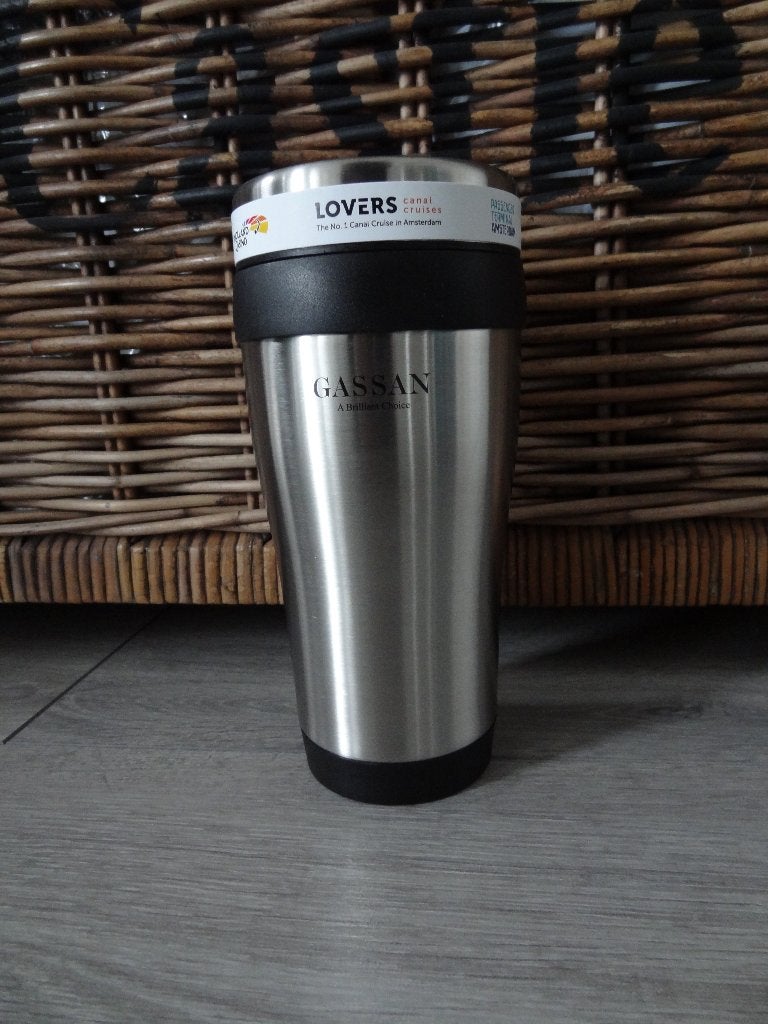 NIEUW! Thermosmok RVS >Snelle Verzending!<, Overige typen, Nieuw, Ophalen of Verzenden, Grijs