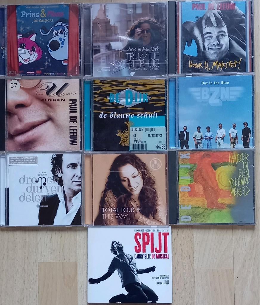Diverse cd's nederlandstalig, Cd's en Dvd's, Ophalen of Verzenden, Gebruikt, Levenslied of Smartlap