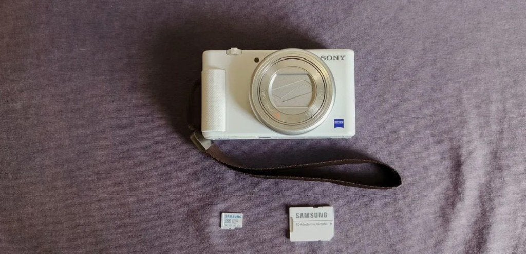 Sony zv1 m2, Memory stick, Videocamera, Ophalen of Verzenden, Zo goed als nieuw