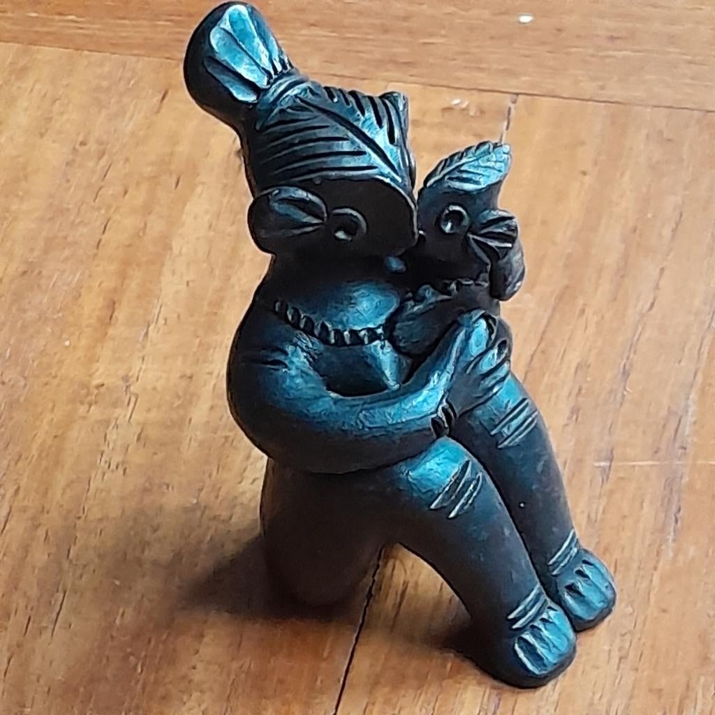 Beeldje uit klei TEPA PUTUL DURGA, Ophalen of Verzenden, Zo goed als nieuw