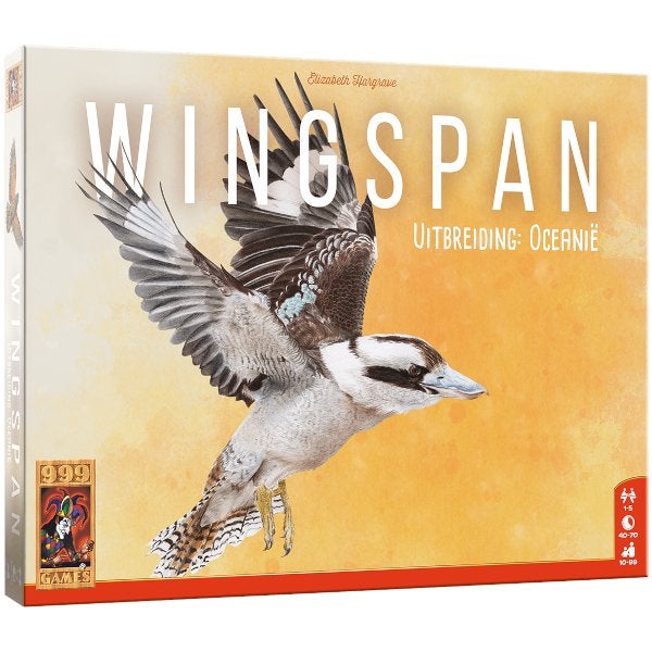 Wingspan Uitbreiding Oceanië 999 Games Bordspel Nieuw, 999 Games, Nieuw, Ophalen of Verzenden, Vijf spelers of meer