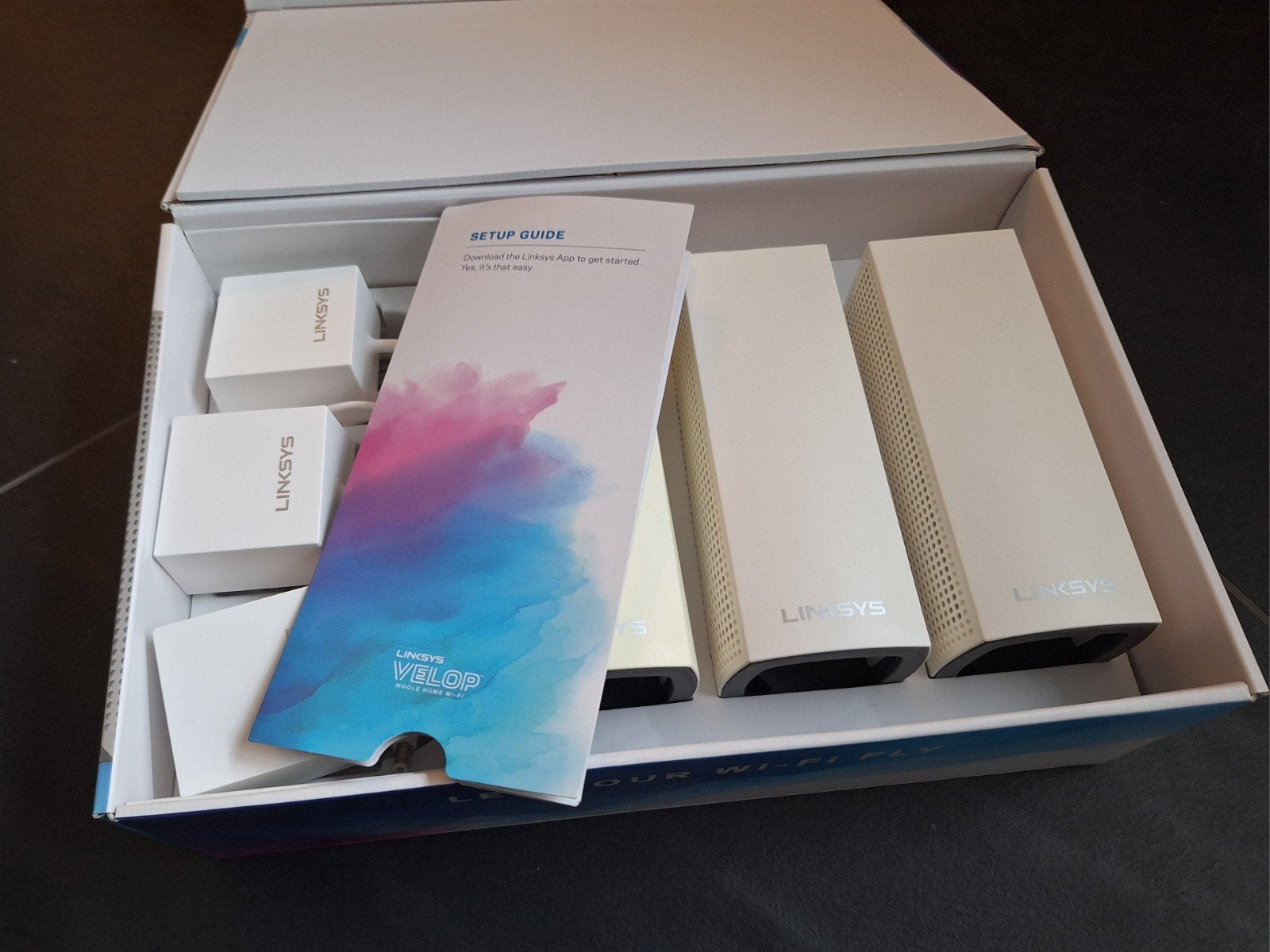 Linksys Velop Mesh WiFi Systeem (3-pack), Ophalen of Verzenden, Gebruikt, Router, Linksys