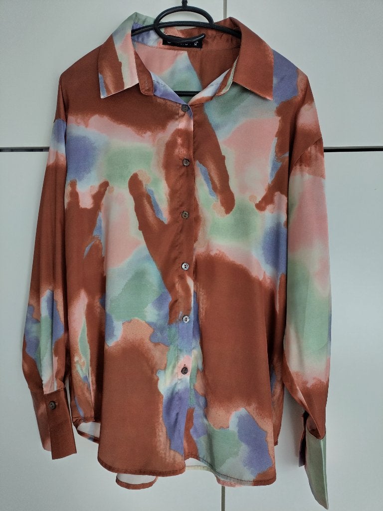 Guts & Gusto blouse (meerkleurig) maat M, Maat 38/40 (M), Guts & Gusto, Meerkleurig, Ophalen of Verzenden