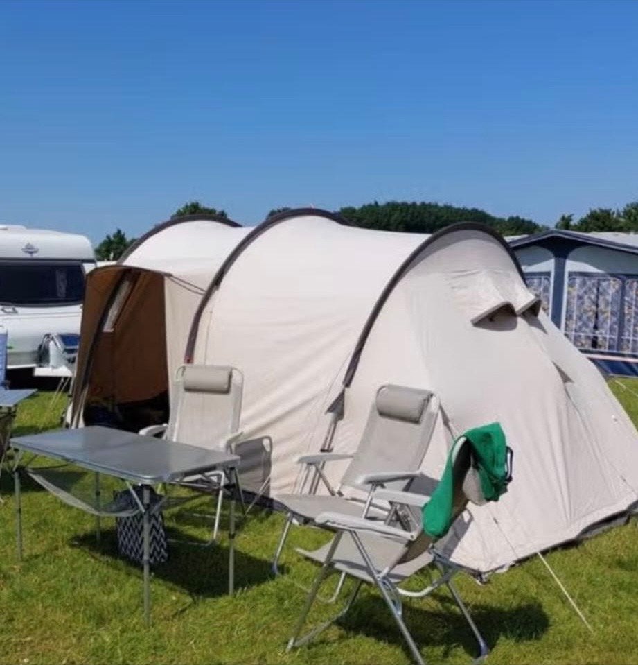 Wildebeest Dangare tent 4/5 persoons technisch katoen, Caravans en Kamperen, Tenten, tot en met 5, Gebruikt, Ophalen