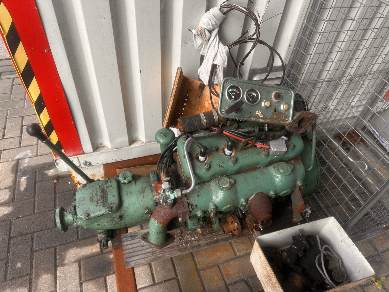 Abin 40pk motor met nieuwe elektrische ontsteker, Ophalen, Zo goed als nieuw, Motor en Techniek, Motorboot