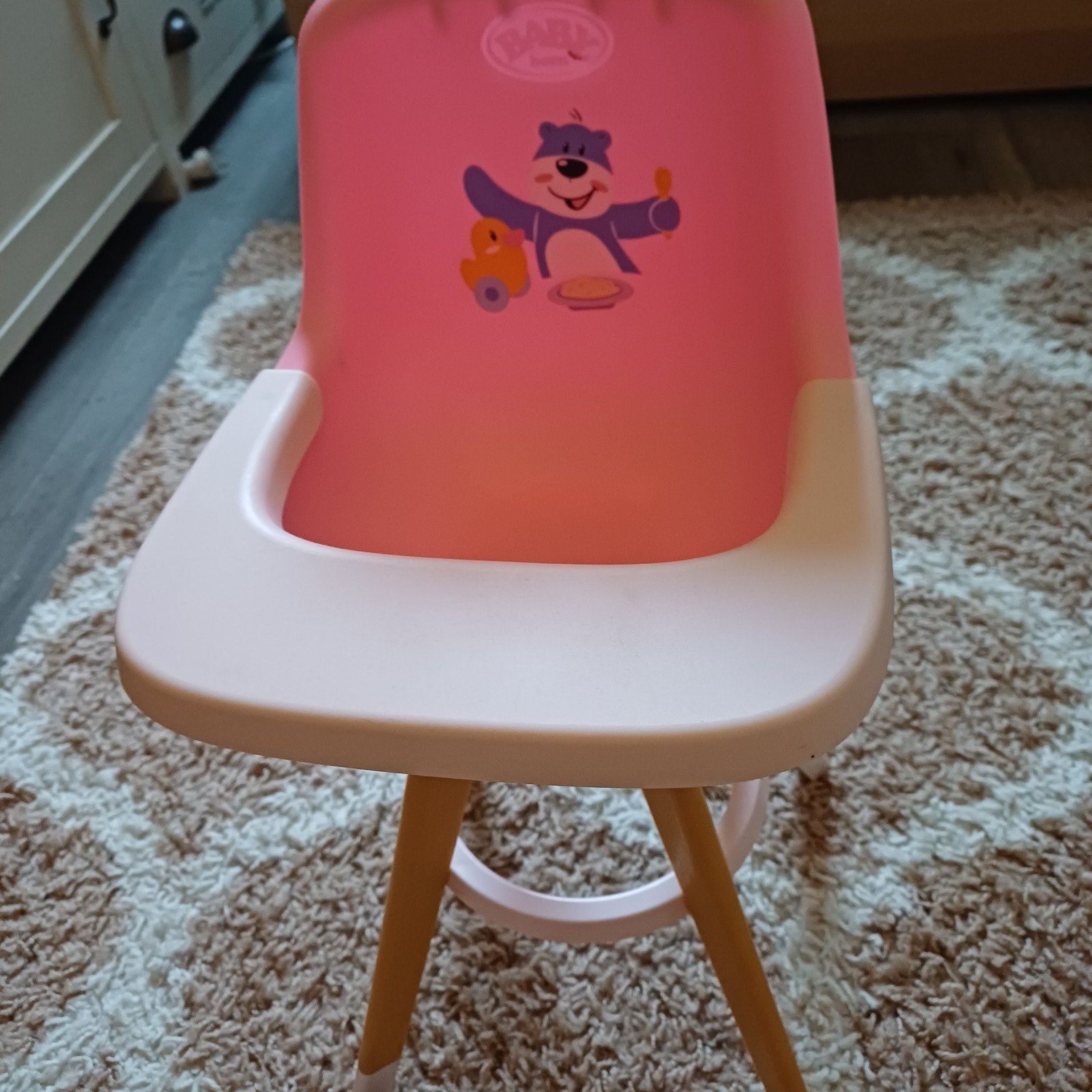 poppenstoel babyborn, Ophalen, Zo goed als nieuw, Babypop
