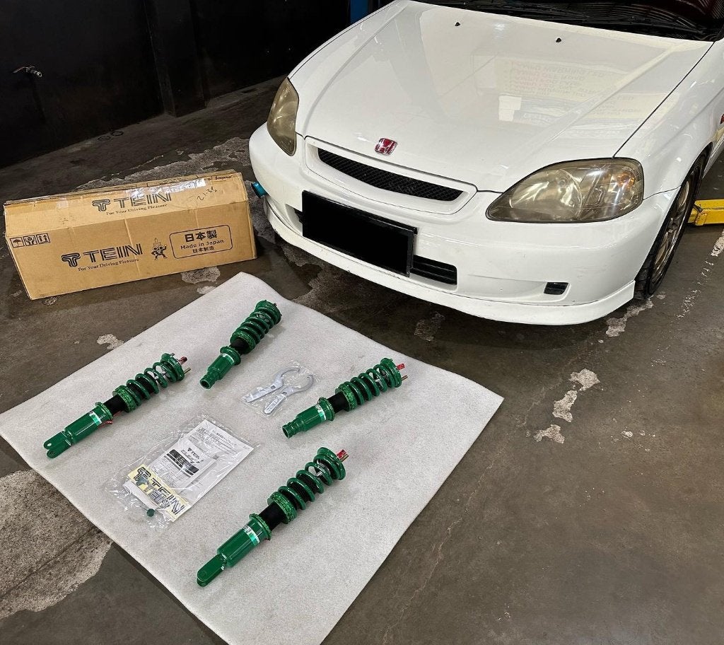 Tein Flex Z schroefset verlaging - Honda Civic 96-01, Ophalen of Verzenden
