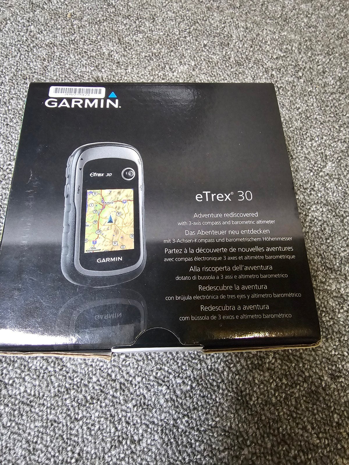 Garmin eTrex 30 GPS met handleiding, Ophalen of Verzenden, Zo goed als nieuw