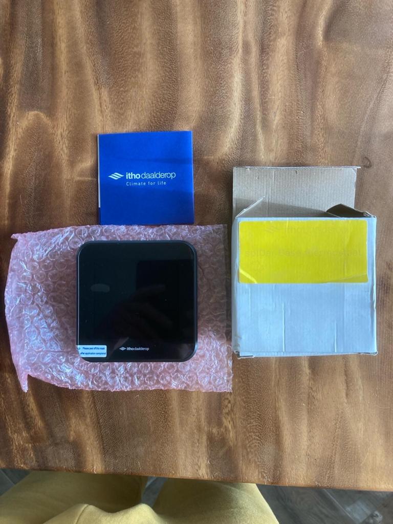 Nieuwe Itho Daalderop Spider thermostaat (MV/WTW/CV), Ophalen of Verzenden, Slimme thermostaat, Nieuw