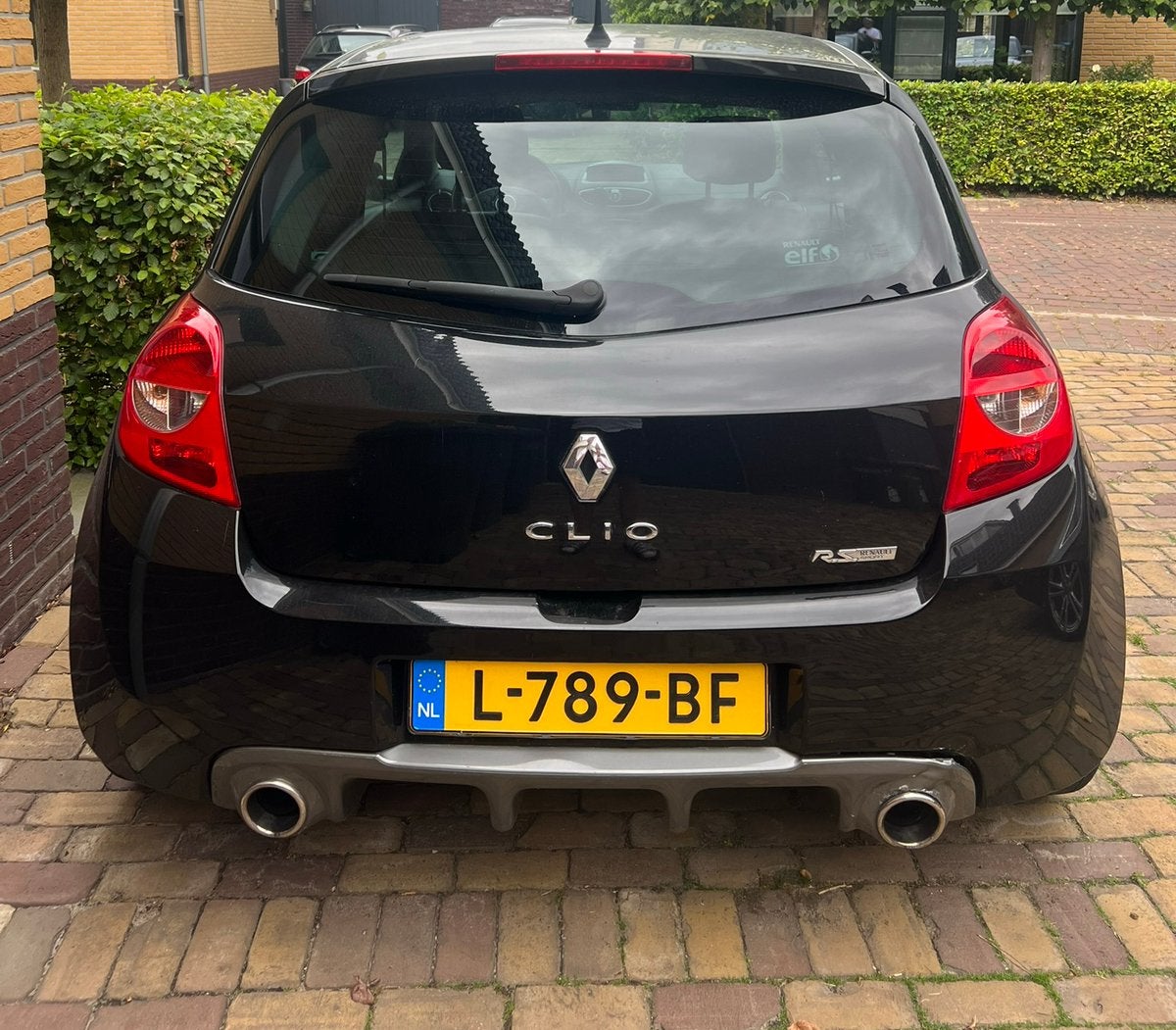 Renault Clio 2.0 CUP | Leder 148KW RS Sport 2011 - Milltek, Auto's, Voorwielaandrijving, 1998 cc, Zwart, 4 stoelen