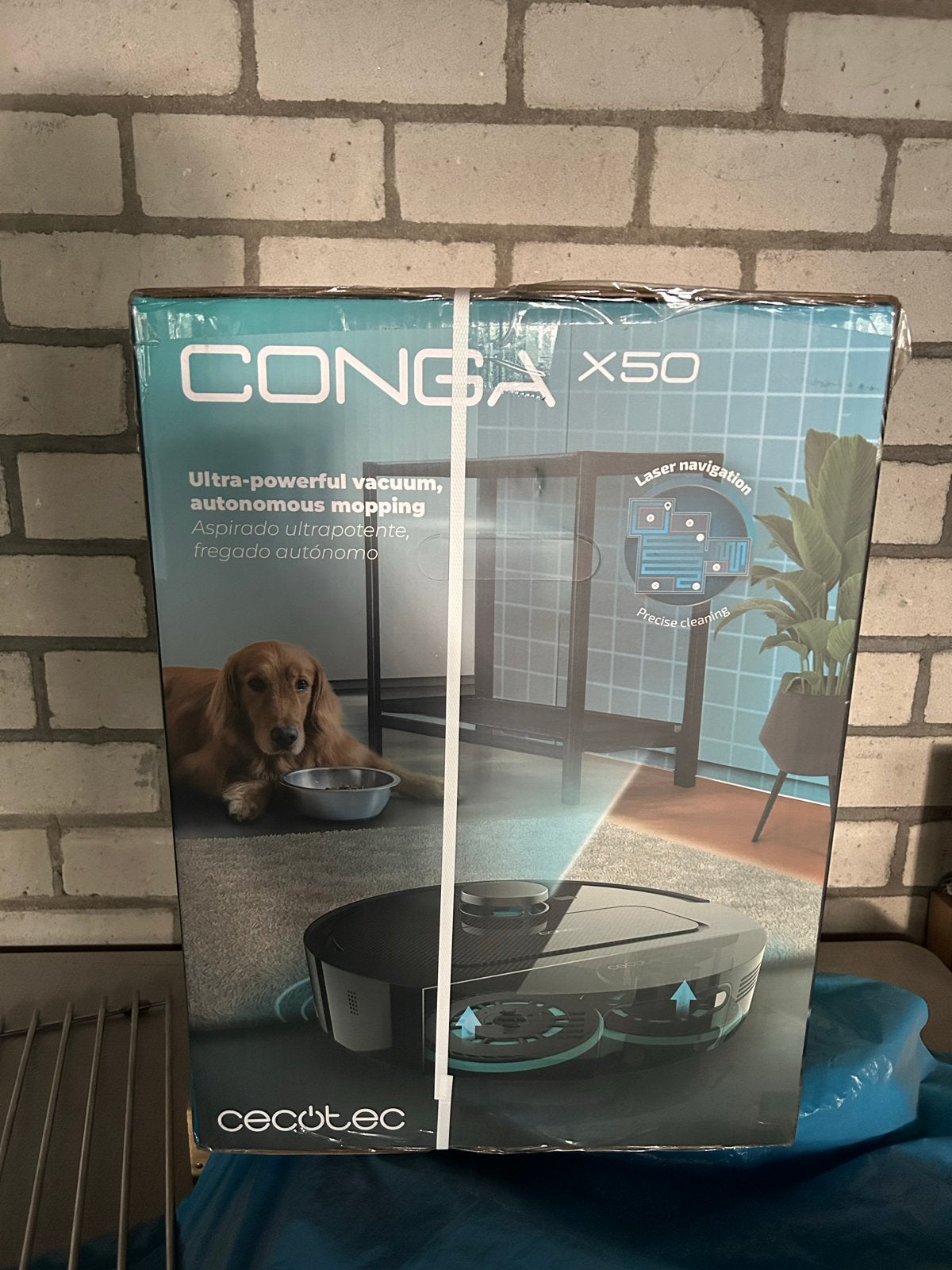 Conga X50 home rover Robotstofzuiger met dweilfunctie, Witgoed en Apparatuur, Overige merken, Automatisch legen, Nieuw, Ophalen of Verzenden