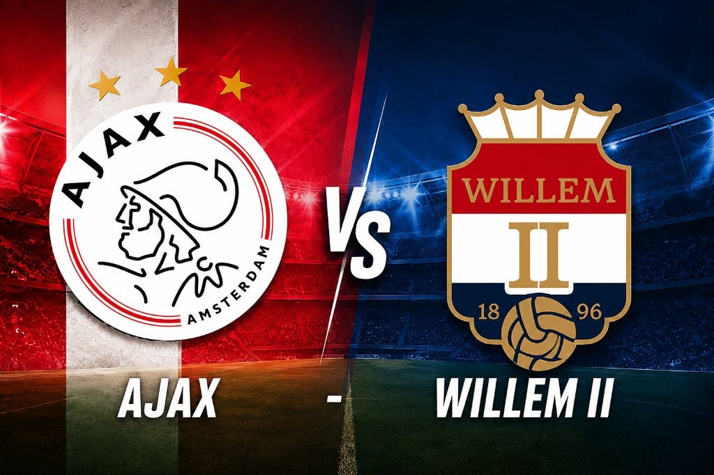 3 kaarten: Ajax - Willem II naast elkaar, Tickets en Kaartjes, Twee personen, Oktober