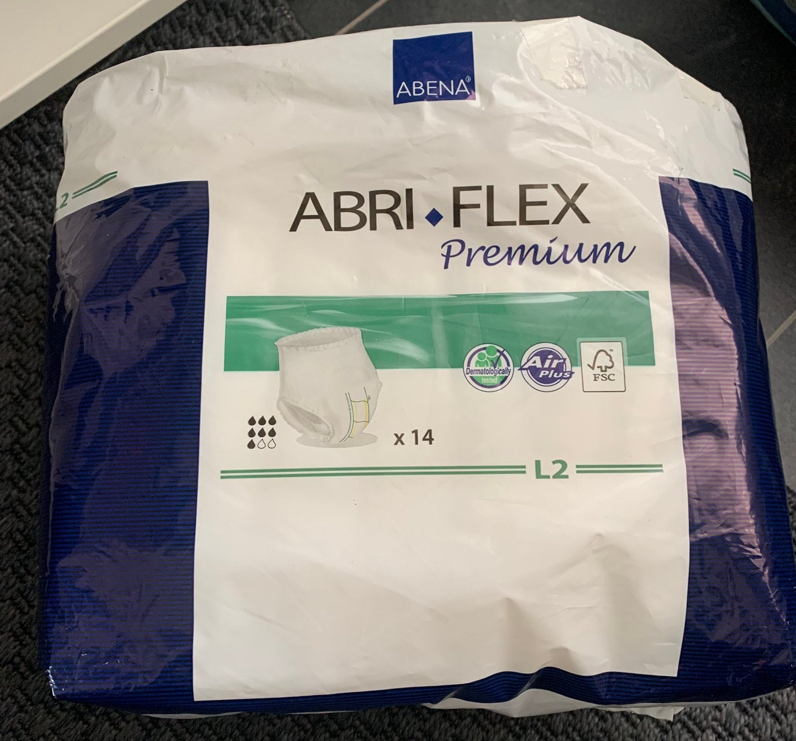 9 stuks ABENA Abri-Flex Premium L2 incontinentiebroekjes, Diversen, Verpleegmiddelen, Ophalen, Nieuw