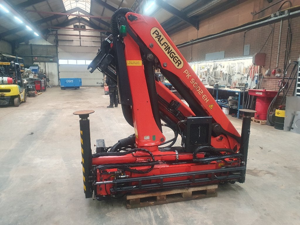 Palfinger PK9002 EH autolaadkraan met radio bediening. 2015., Ophalen