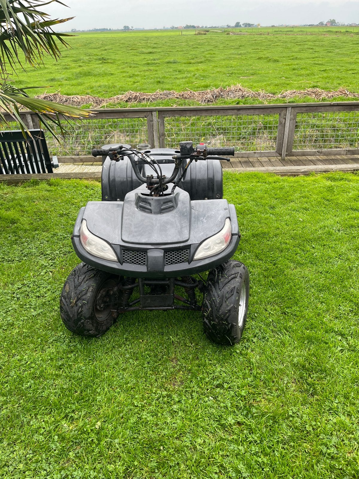 miniquad 70cc 4-takt, Ophalen, Niet werkend, Zwart, Overige modellen
