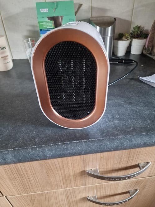 ONEIRO Kachel 20 cm hoog voor caravan of thuis, Ophalen of Verzenden, Gebruikt, Verwarmen