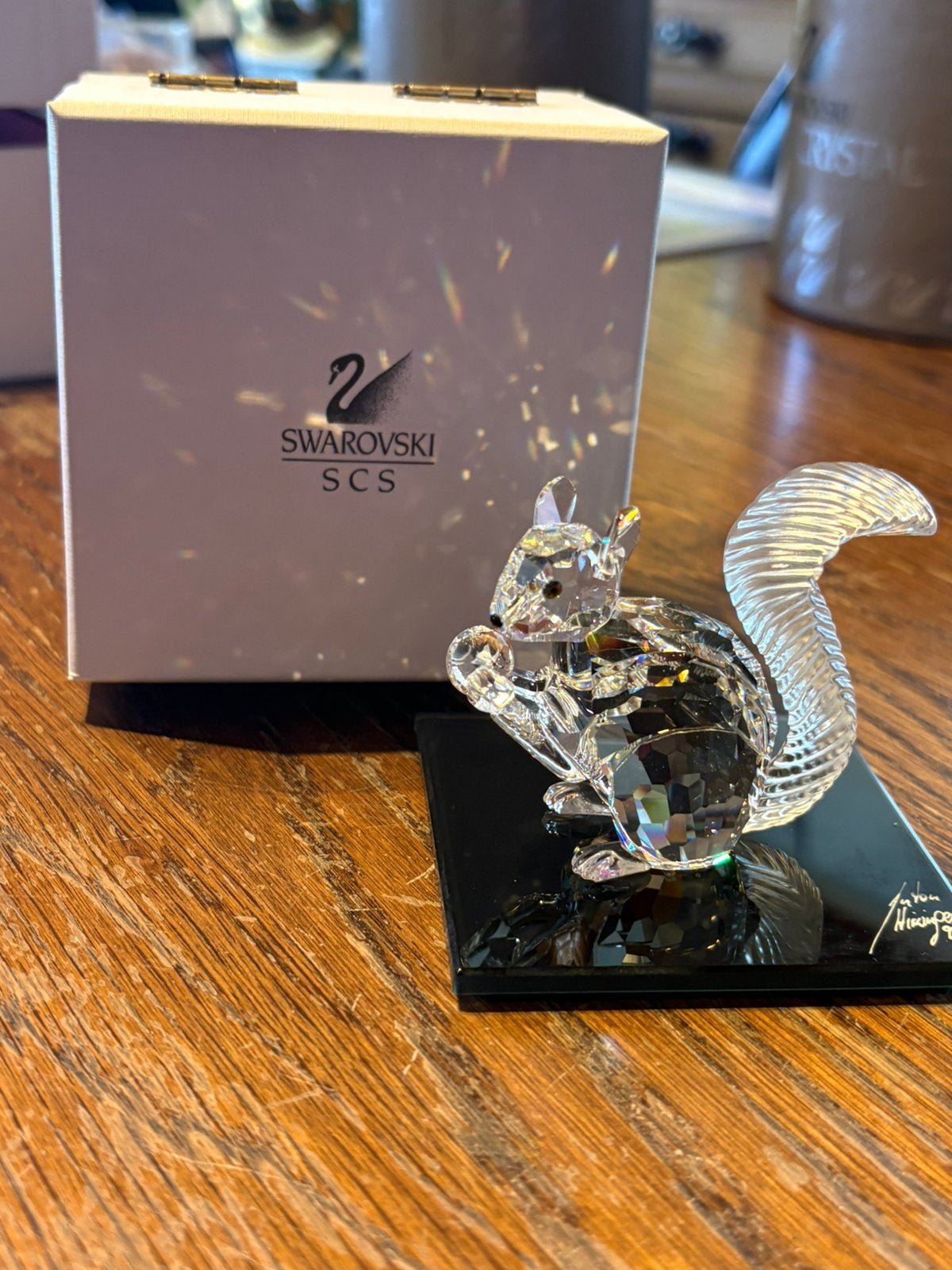 Eekhoorn, Verzamelen, Swarovski, Ophalen of Verzenden, Zo goed als nieuw, Figuurtje