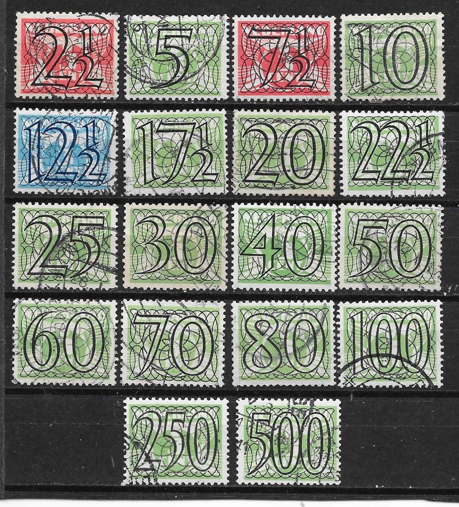 Nvph 356-73 gebruikt cw 150,00 B, Postzegels en Munten, Postzegels | Nederland, Ophalen of Verzenden