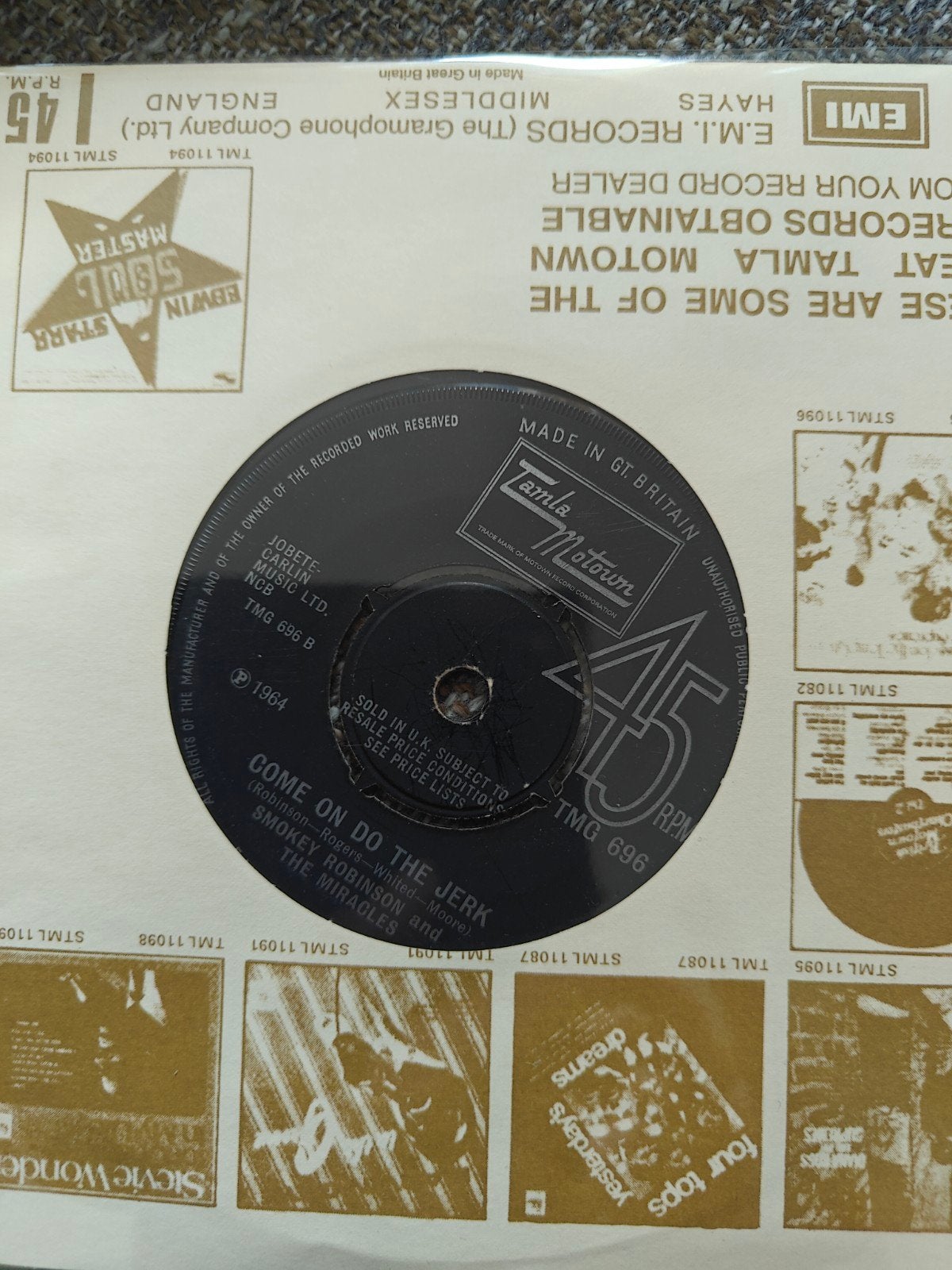 Smokey Robinson -The tracks of my tears, Ophalen of Verzenden, Gebruikt, Pop