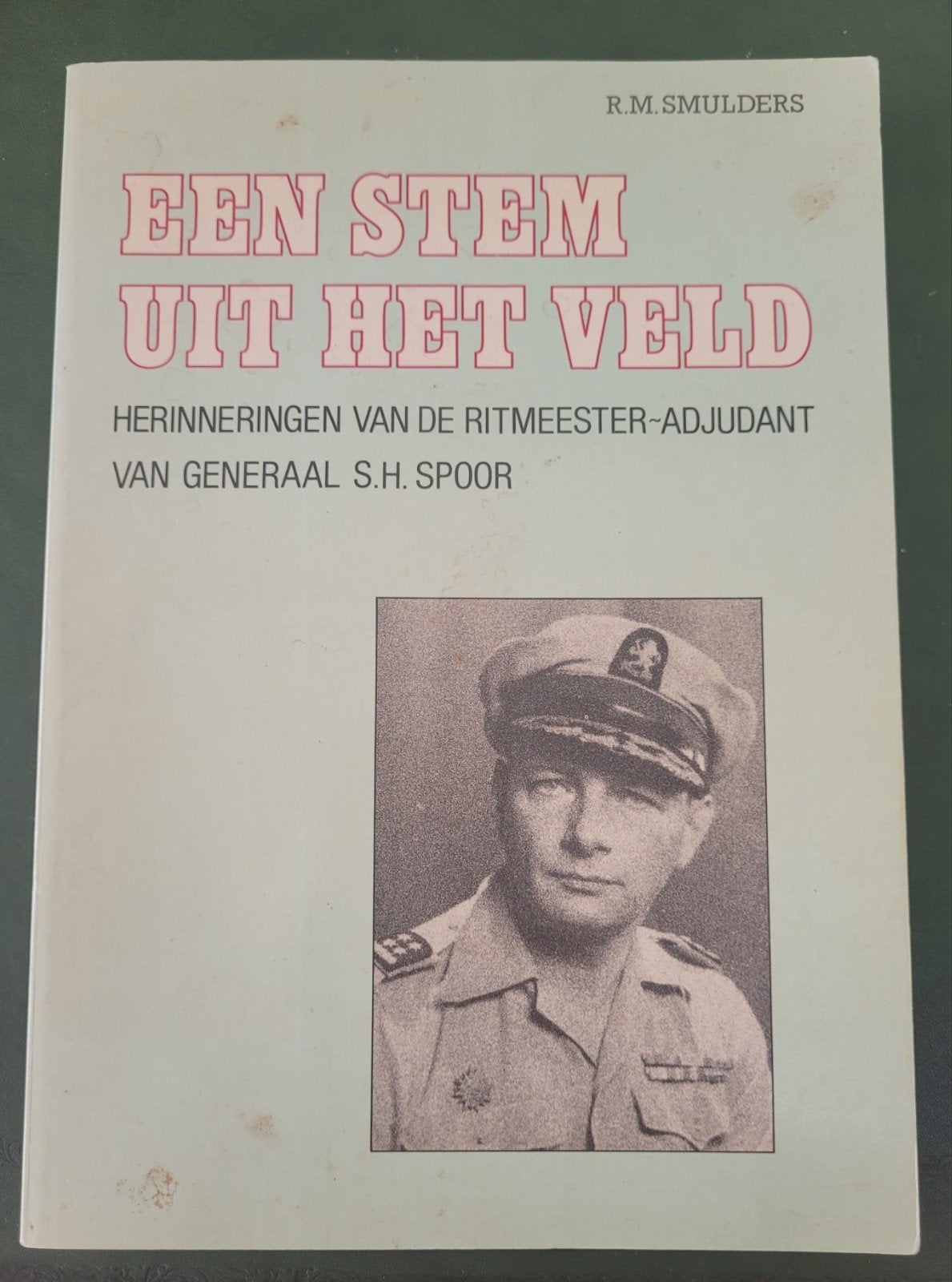 Een Stem Uit Het Veld - Herinneringen Generaal S.H. Spoor, Ophalen of Verzenden, Landmacht, Tweede Wereldoorlog, Gelezen