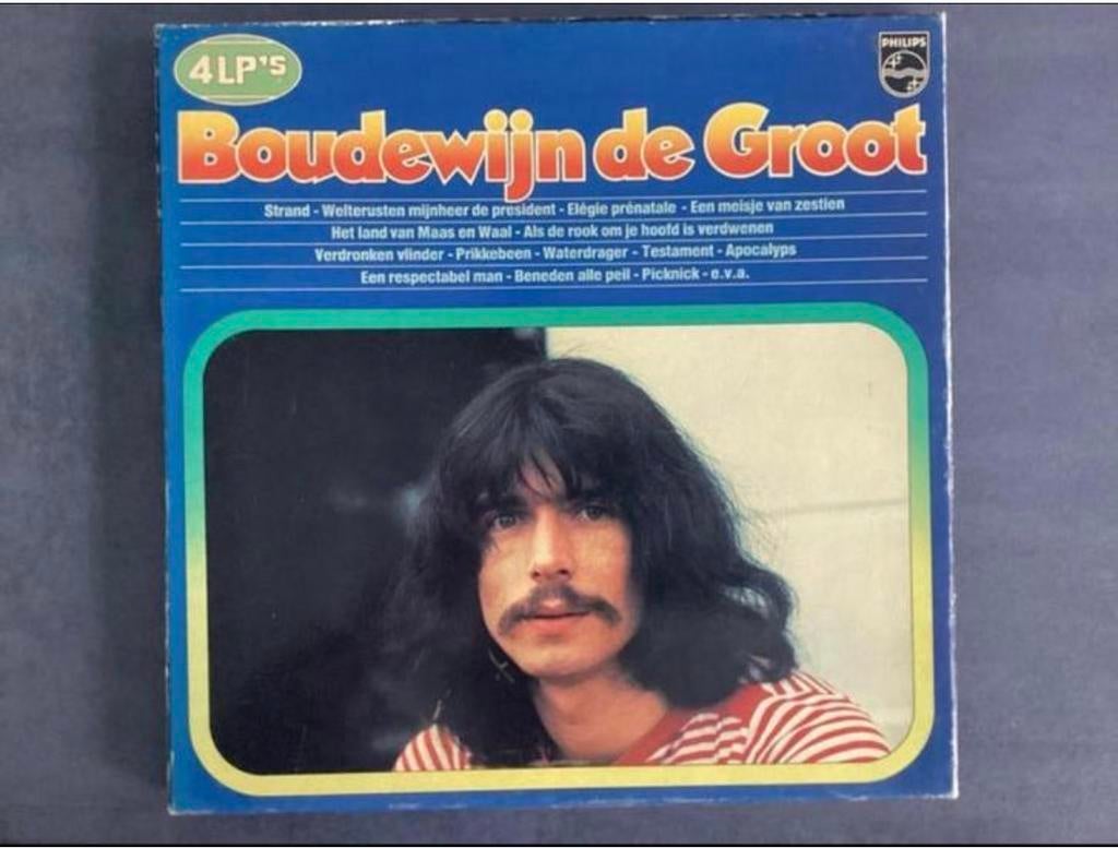 Boudewijn de Groot - 5 jaar hits / dubbel twee 4 LP's Boxset, Cd's en Dvd's, Vinyl | Nederlandstalig, Ophalen of Verzenden, 12 inch