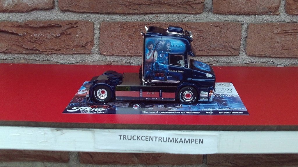 Tekno  Scania  Torpedo  Topline  4 x 2  van  Coles  &  Sons., Hobby en Vrije tijd, Ophalen of Verzenden, Nieuw, Bus of Vrachtwagen