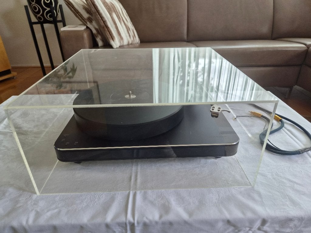Clearaudio Ovation high-end platenspeler+Talisman MC+stofkap, Audio, Tv en Foto, Platenspelers, Ophalen, Zo goed als nieuw, Platenspeler