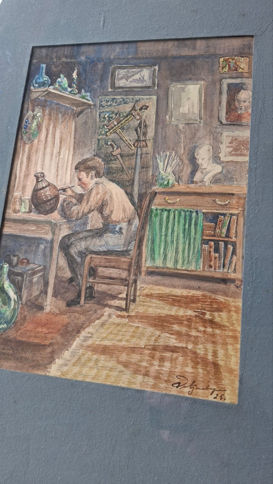 Dirk Luytenburg (1925) - Origineel Atelier, Ophalen of Verzenden, Gebruikt, Overige materialen, 20 tot 50 mm