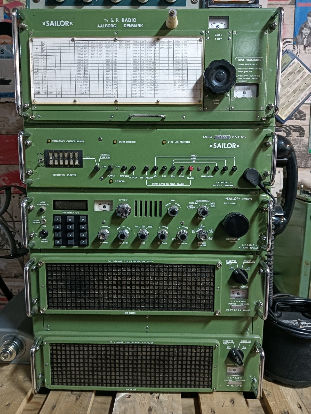Sailor zender/ontvanger 800W PEP met toebehoren, Telecommunicatie, Zenders en Ontvangers, Ophalen, Zo goed als nieuw, Zender en Ontvanger