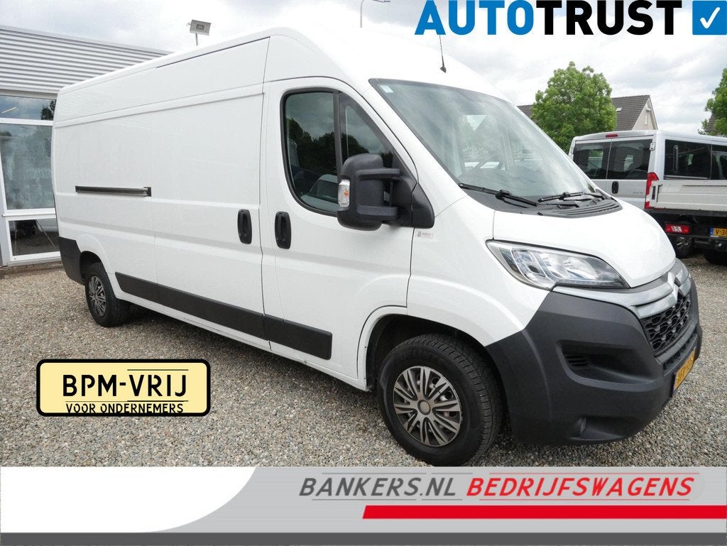 Citroen Jumper 2.0 BlueHDi 130PK L3H2 Airco camera, Auto's, Voorwielaandrijving, Stof, Gebruikt, Euro 6