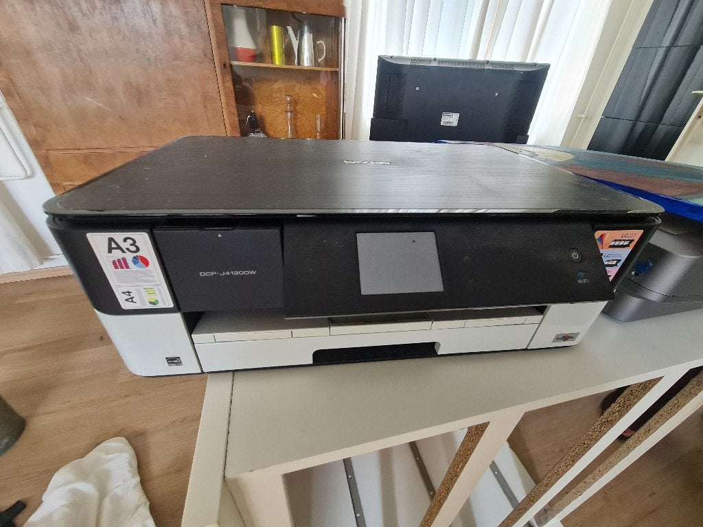 Brother DCP‑J4120DW A3/A4 multifunctionele inkjet printer, Ophalen, Kleur printen, Gebruikt, Inkjetprinter