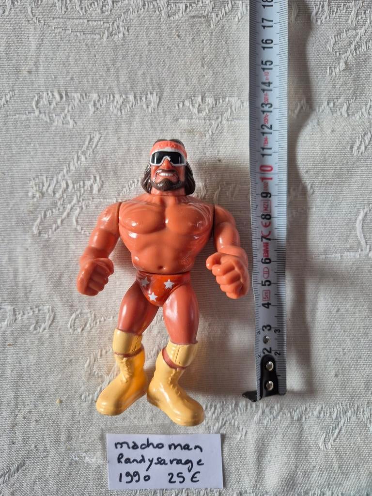 Macho Man Randy Savage WWF Hasbro actiefiguur 1990, Ophalen of Verzenden