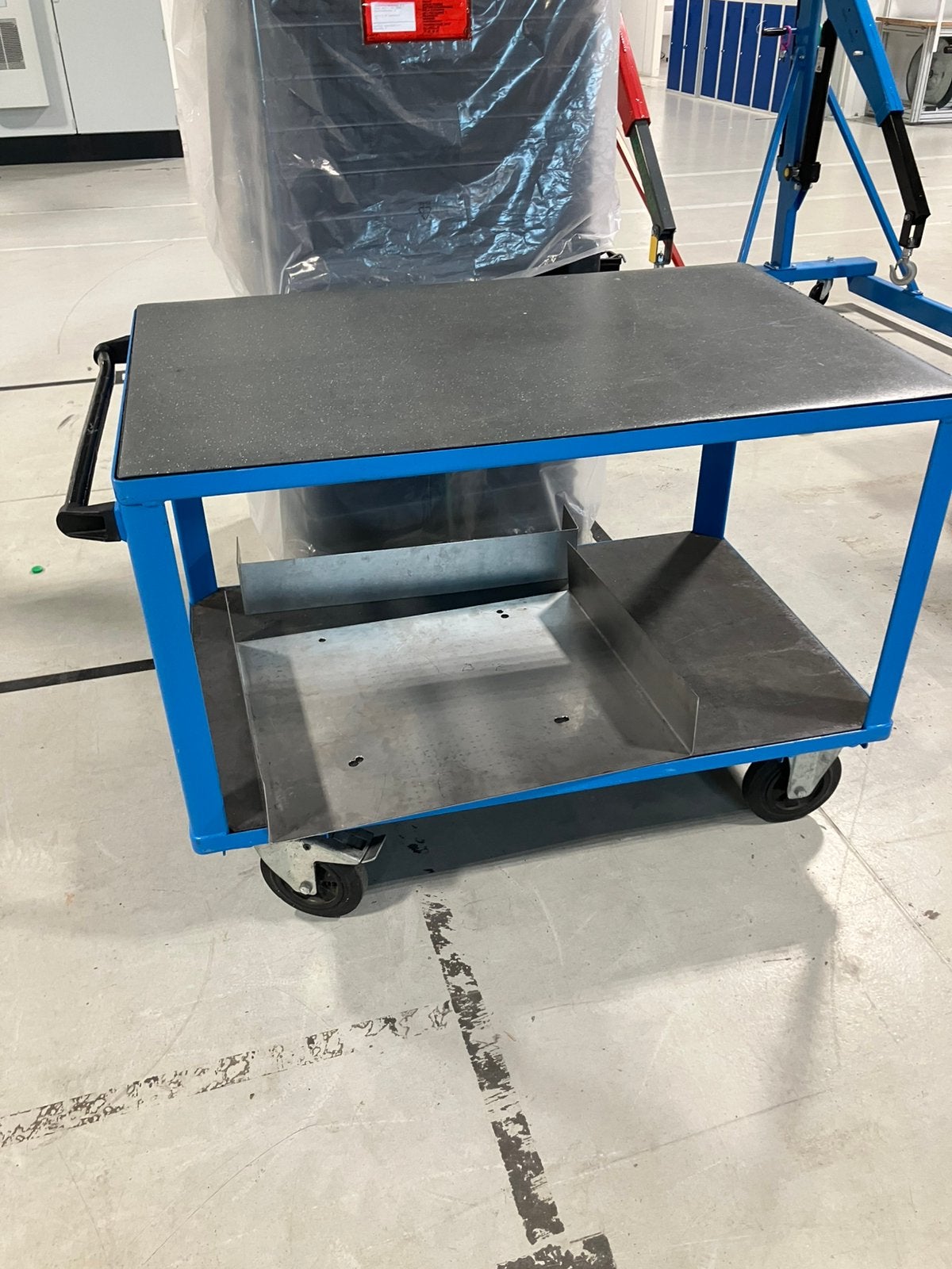 10st Werktafel kar werkbank op wielen troley, Doe-het-zelf en Verbouw, Werkbanken, Ophalen, Gebruikt
