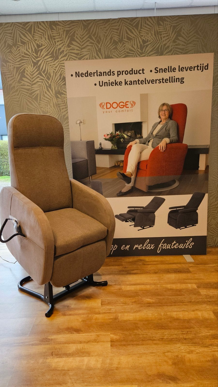 Groot aanbod sta op stoelen en Relaxfauteuils, Ophalen of Verzenden, Nieuw, 50 tot 75 cm