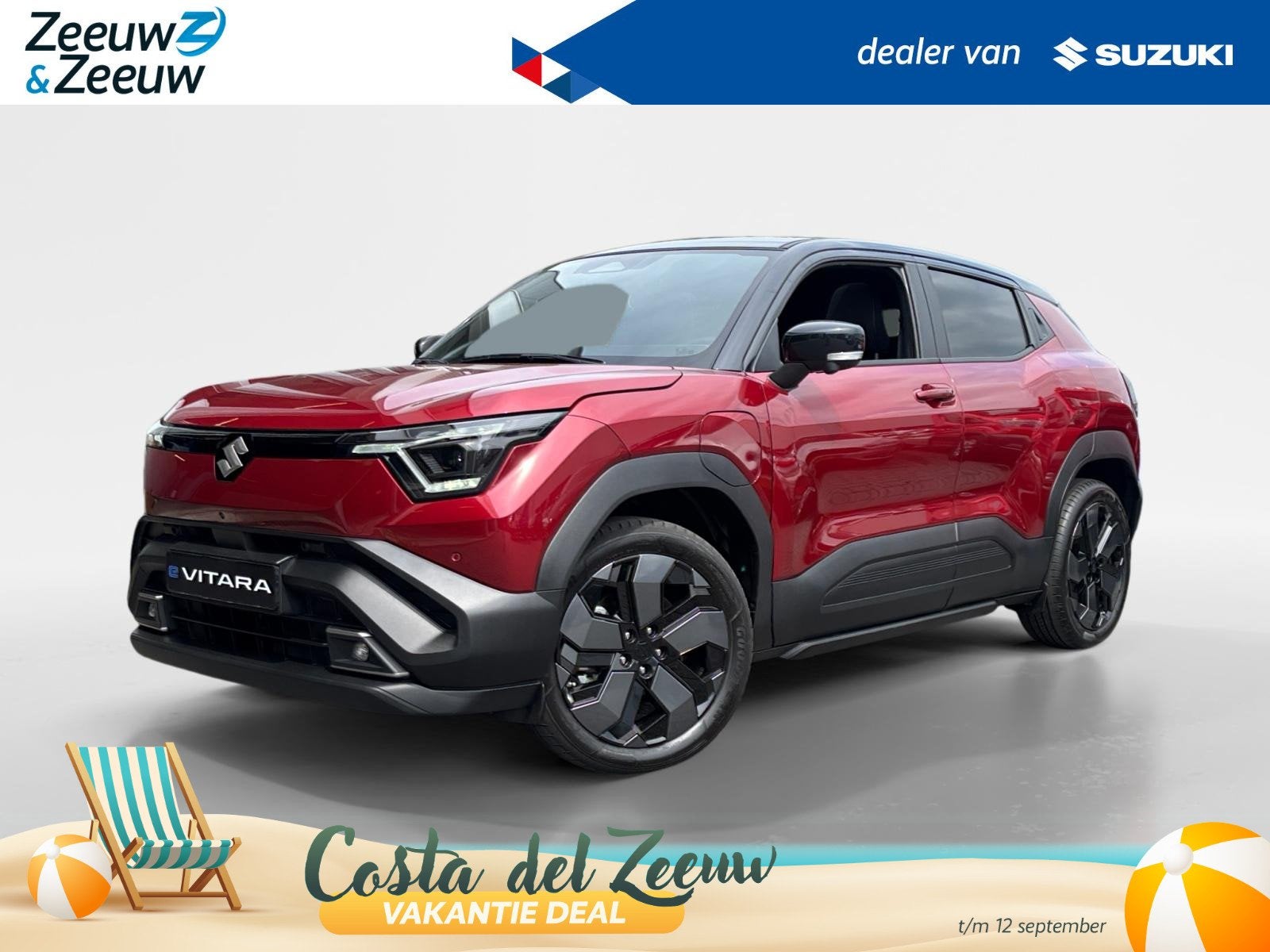 Suzuki e VITARA Style 61 kWh | DEMO | Direct leverbaar | Dod, Auto's, 750 kg, Leder en Stof, SUV of Terreinwagen, 750 kg