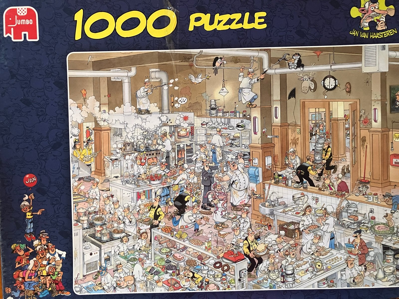 Jan van Haasteren De Keuken 1000 stukjes puzzel