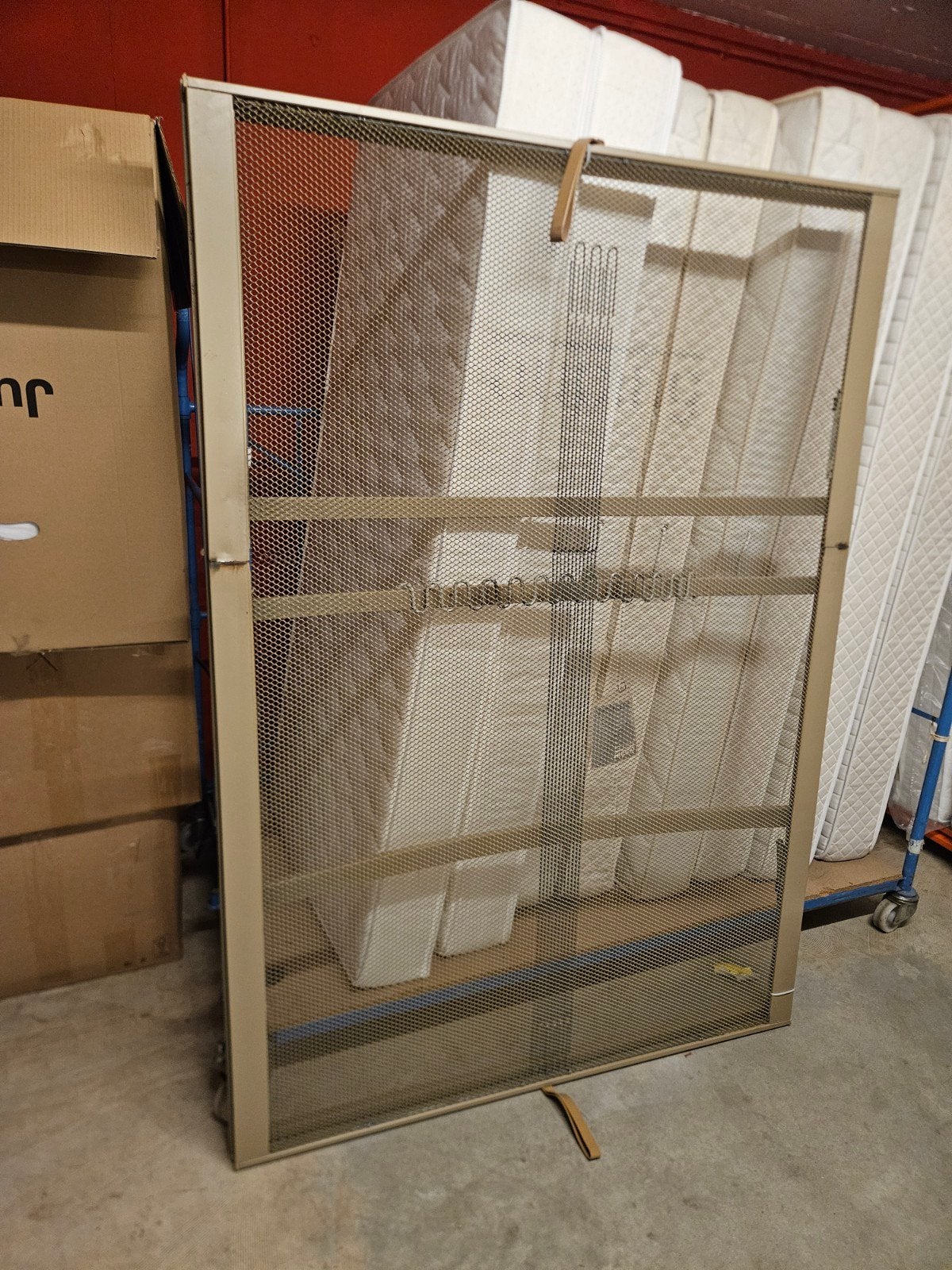 Auping spiraal handverstelbaar 140x200, Tweepersoons, 200 cm, Metaal, Verstelbaar