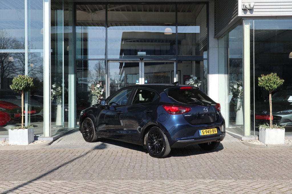 Mazda 2 1.5 Skyactiv-G Sportive Airco / Cruise / LED / LM-Ve, Auto's, Mazda, Stof, 4 cilinders, Blauw, LED verlichting