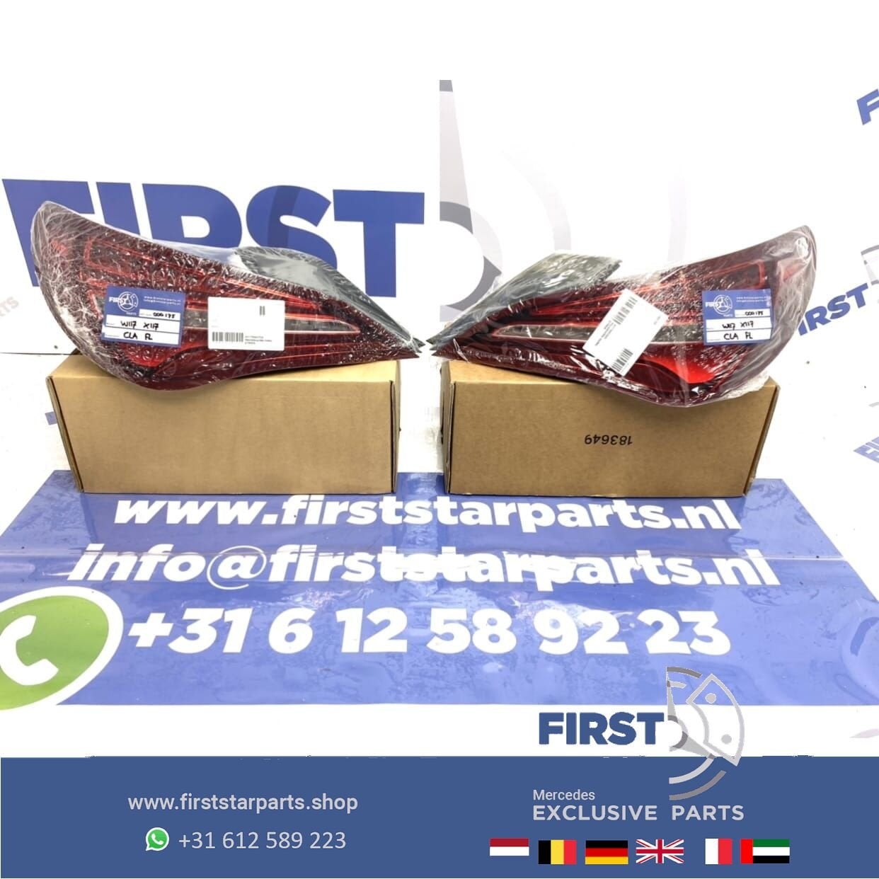 W117 CLA achterlicht FACELIFT LINKS RECHTS Mercedes originee, Gebruikt, -, Ophalen of Verzenden, -