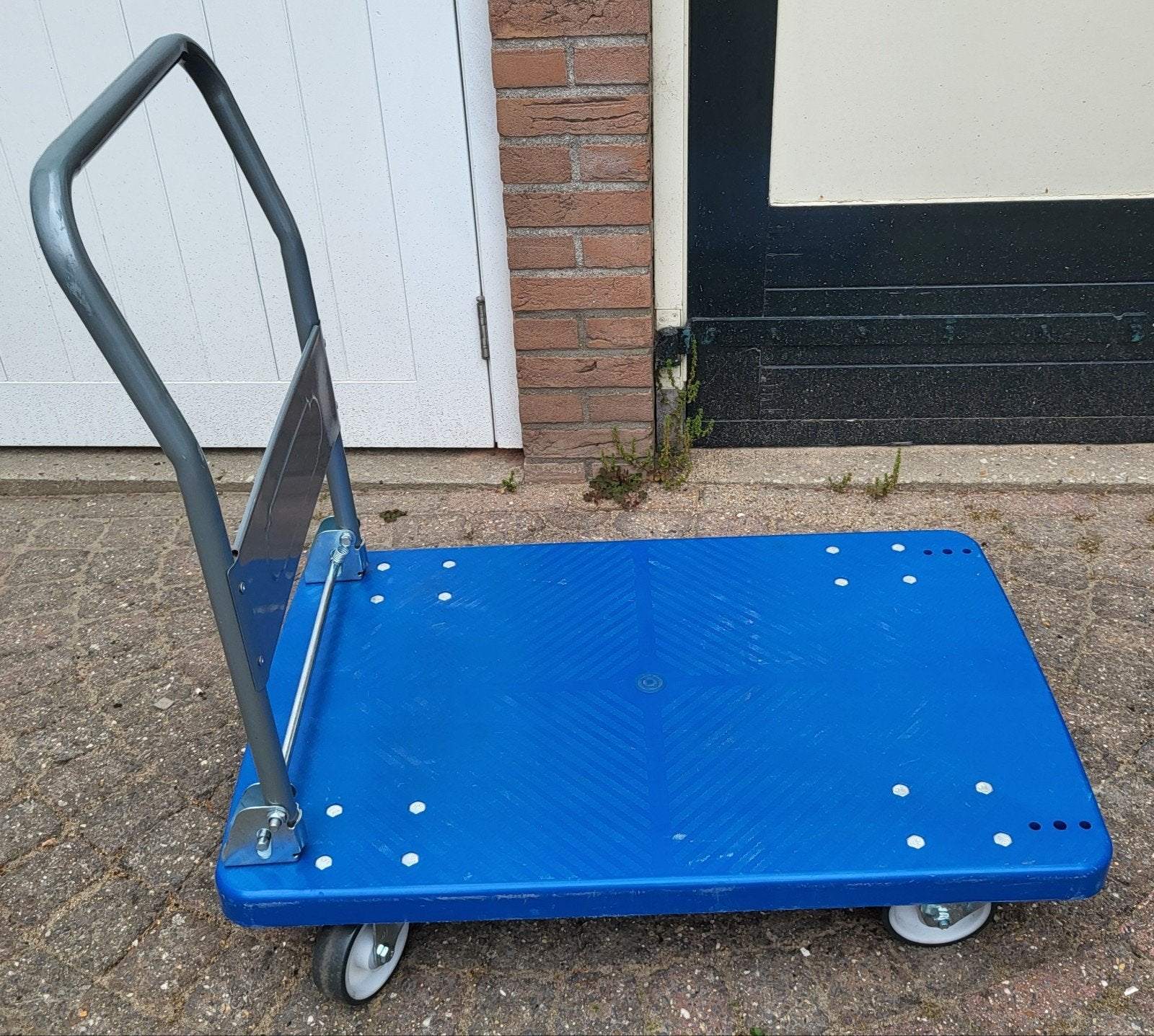 Opvouwbare transportkar / steekwagen - ZGAN, 100 liter of meer, Ophalen, Zo goed als nieuw, Transportkar