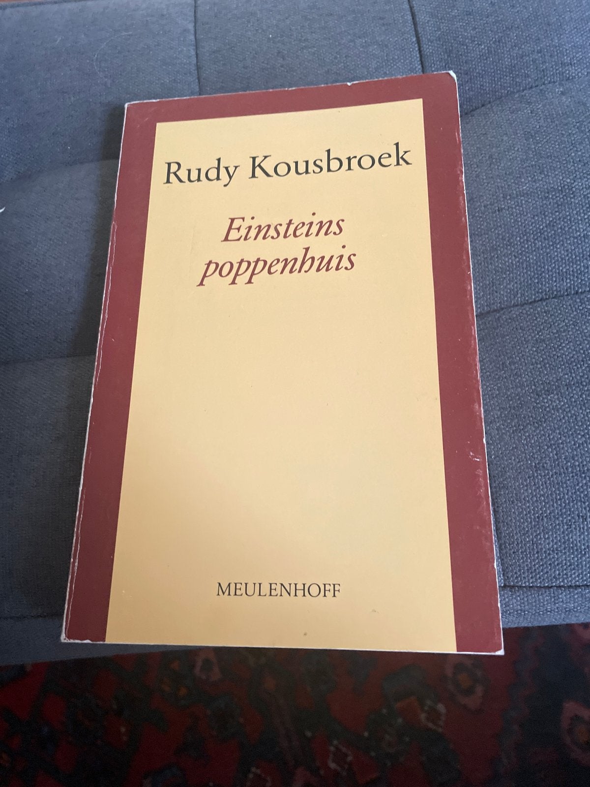 Rudy Kousbroek - Einsteins poppenhuis (Gelezen), Boeken, Ophalen of Verzenden, Gelezen, Algemeen