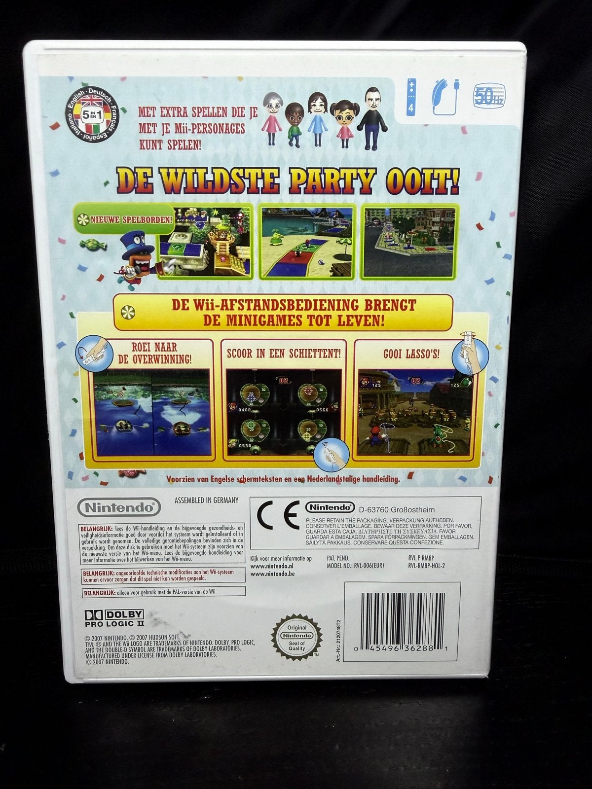 Mario Party 8 - Nintendo Wii (Zo goed als nieuw), Spelcomputers en Games, Eén computer, Ophalen of Verzenden, Zo goed als nieuw