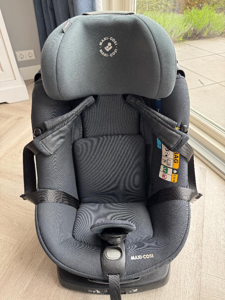 Maxi-Cosi AxissFix i-Size Autostoeltje, Authentic Graphite, Kinderen en Baby's, Autostoeltjes, Ophalen, Verstelbare rugleuning