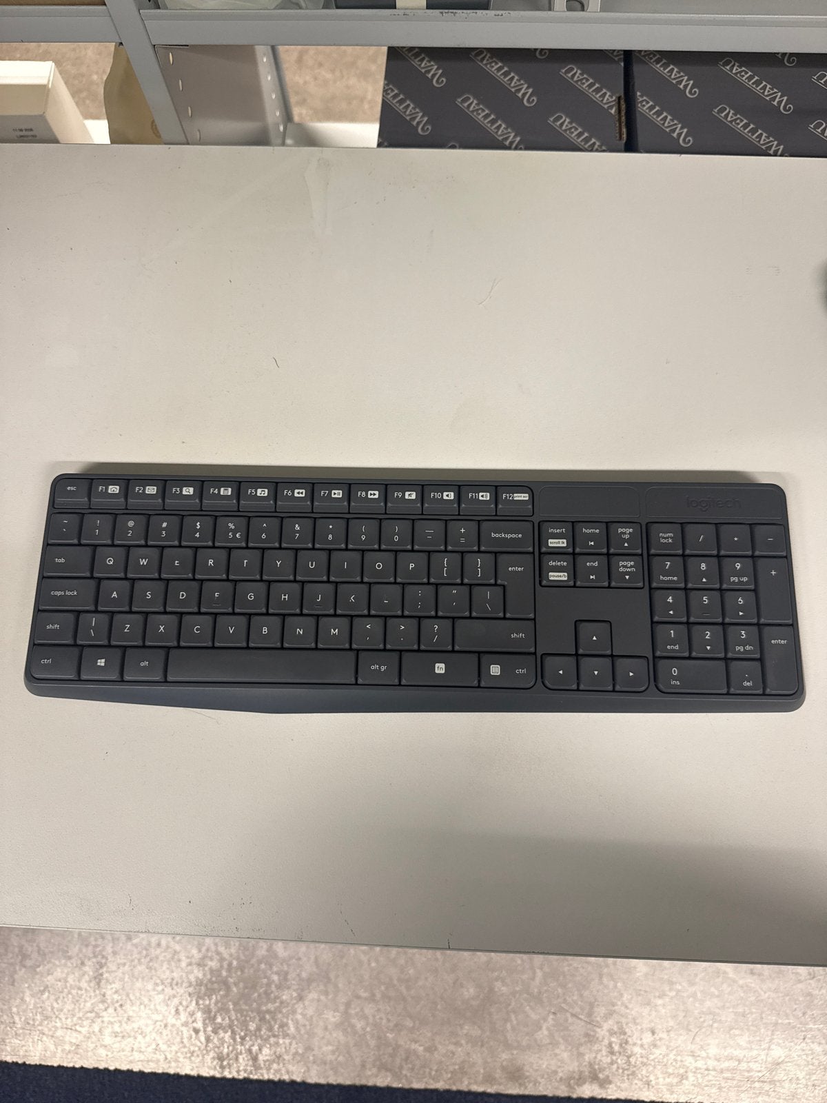 Logitech MK270 Draadloze Toetsenbord en Muis Set, Ophalen, Rechtshandig, Gebruikt, Toetsenbord en muis-set