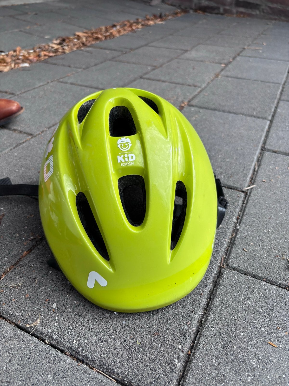 B'TWIN Fietshelm Kinderen - Groen (47-53 cm), Ophalen of Verzenden, Zo goed als nieuw, Overige maten, Jongen of Meisje