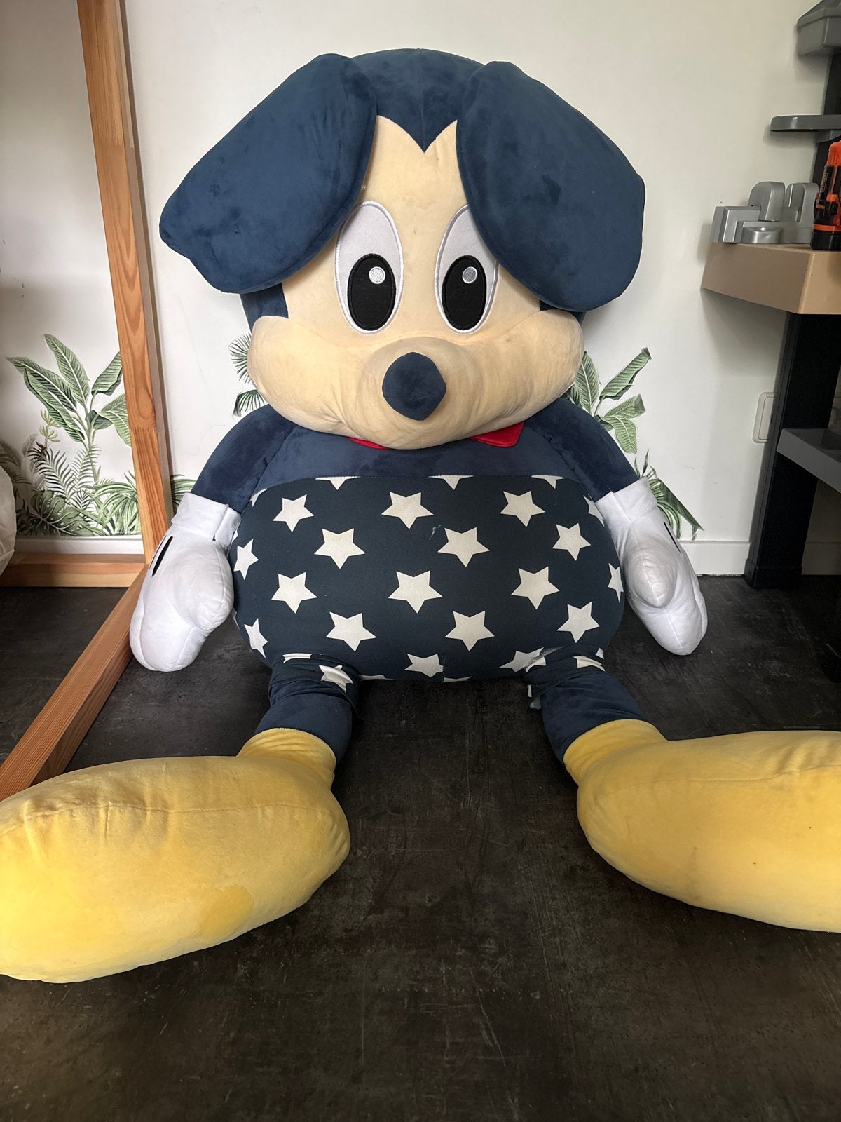 Grote Mickey Mouse knuffel - Disney, Kinderen en Baby's, Ophalen, Gebruikt, Disney, Overige typen