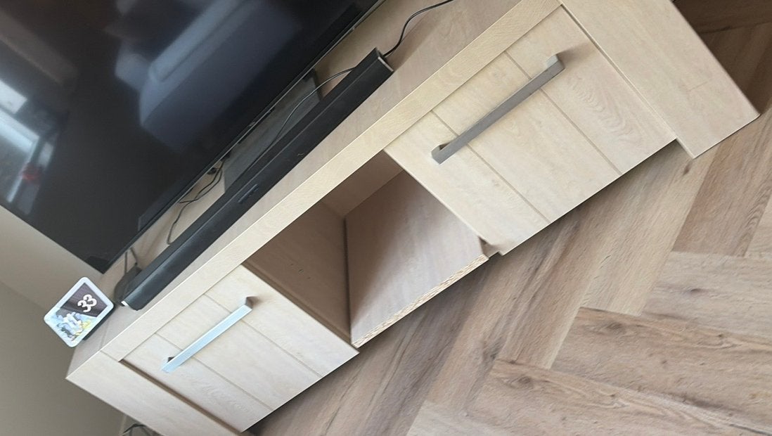 tvmeubel, Ophalen, 50 tot 100 cm, Zo goed als nieuw, 150 tot 200 cm