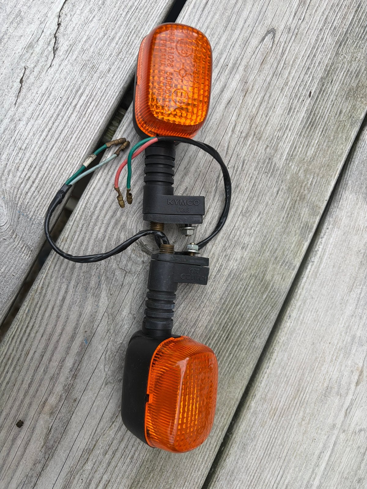 Kymco knipperlichten set - D208, Ophalen of Verzenden, Gebruikt, Overige typen, Kymco