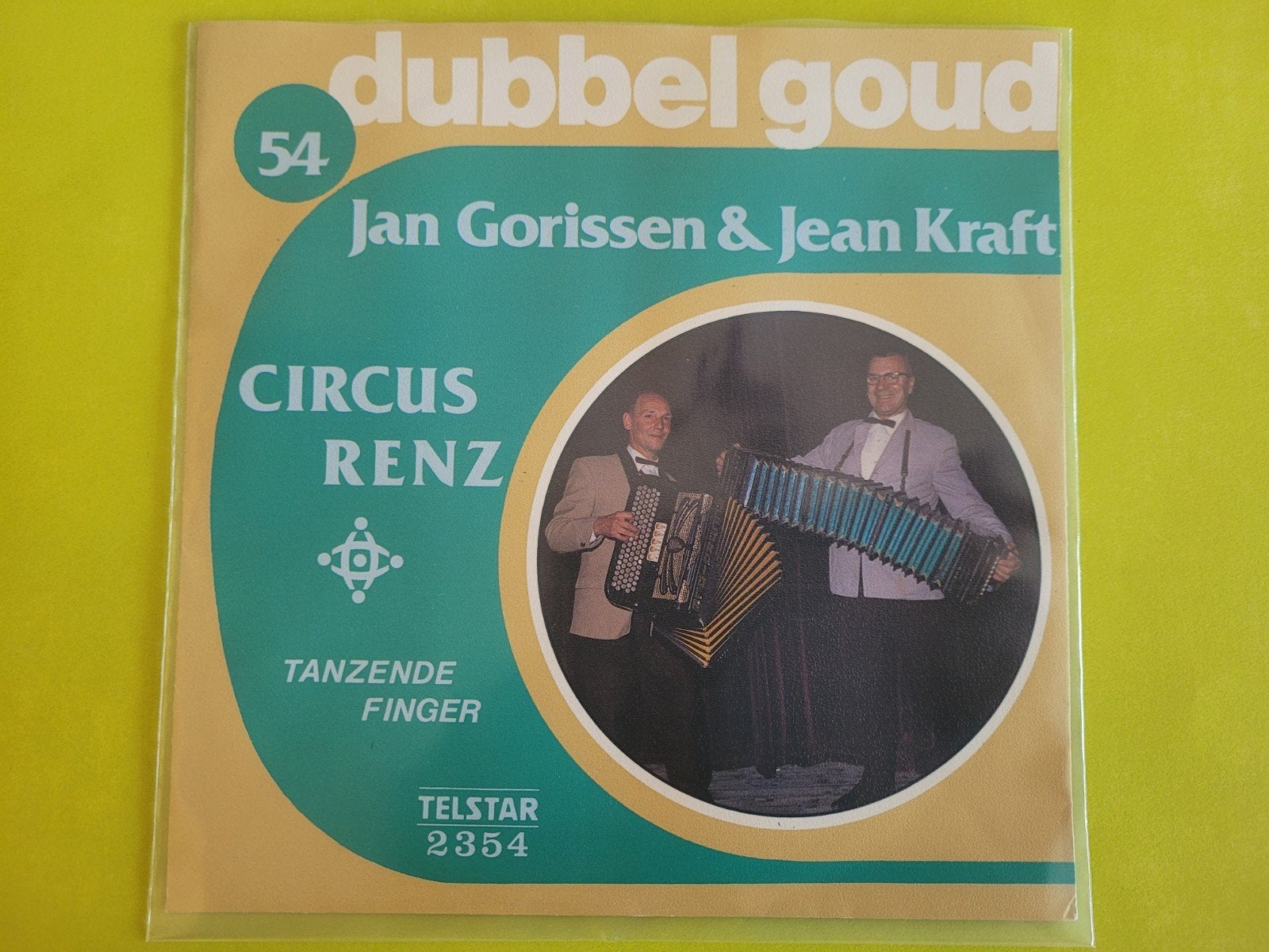 Jan Gorissen & Jean Kraft - Circus renz, Ophalen, Zo goed als nieuw, Overige formaten, Levenslied of Smartlap